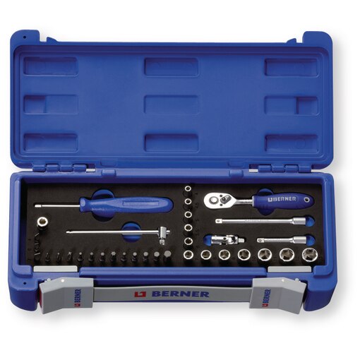 Coffret Smart box douilles + accessoires 1/4